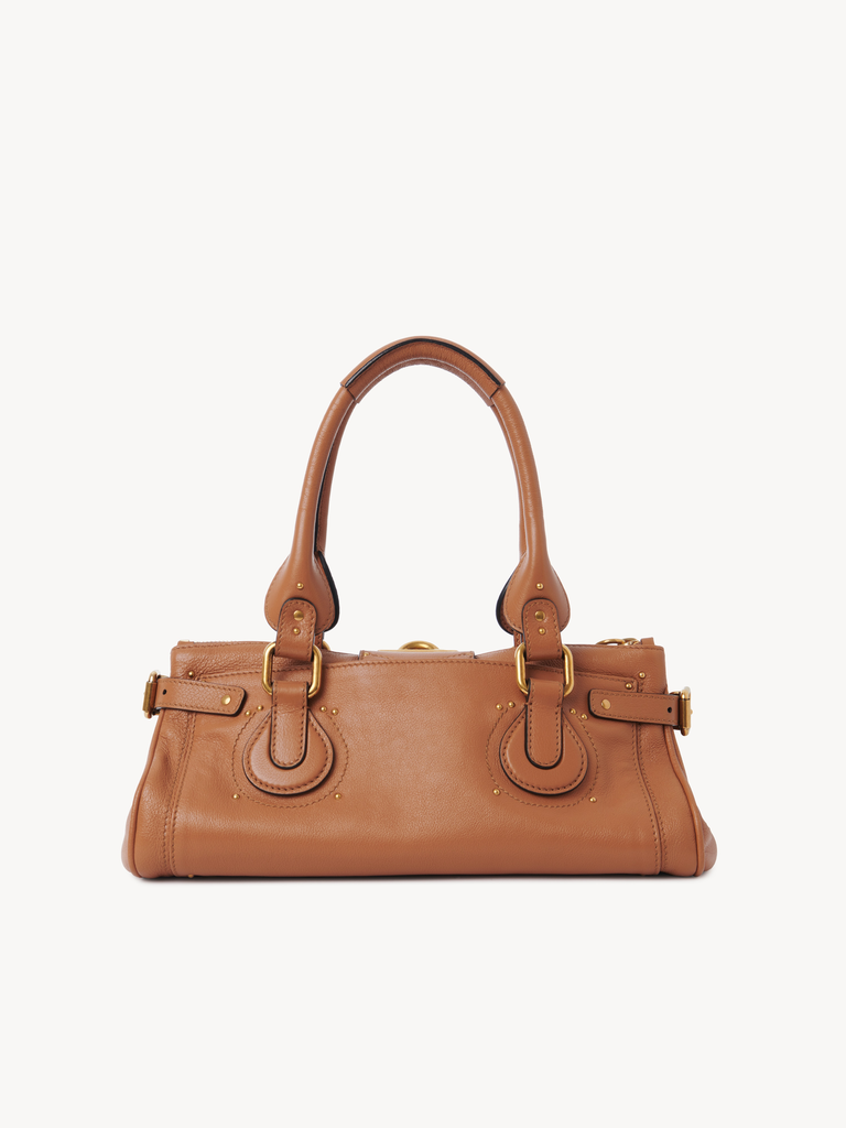 Leather Padlock Shoulder Bag