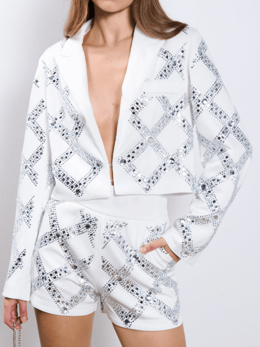 Bright Diamond Suit Suit - laseze