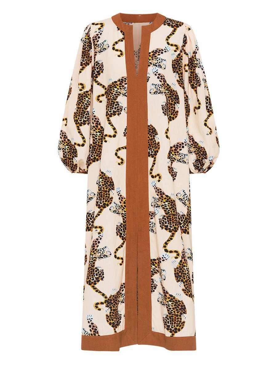 Casual Fashion Loose V-neck Elegant Dress speciaic