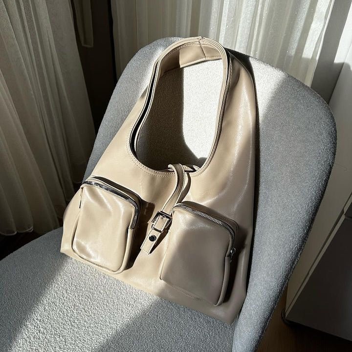 Chic Multi - Pocket Crossbody Bag - laseze