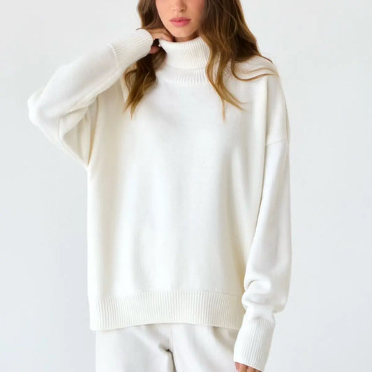 Classic Loose Turtleneck Sweater speciaic