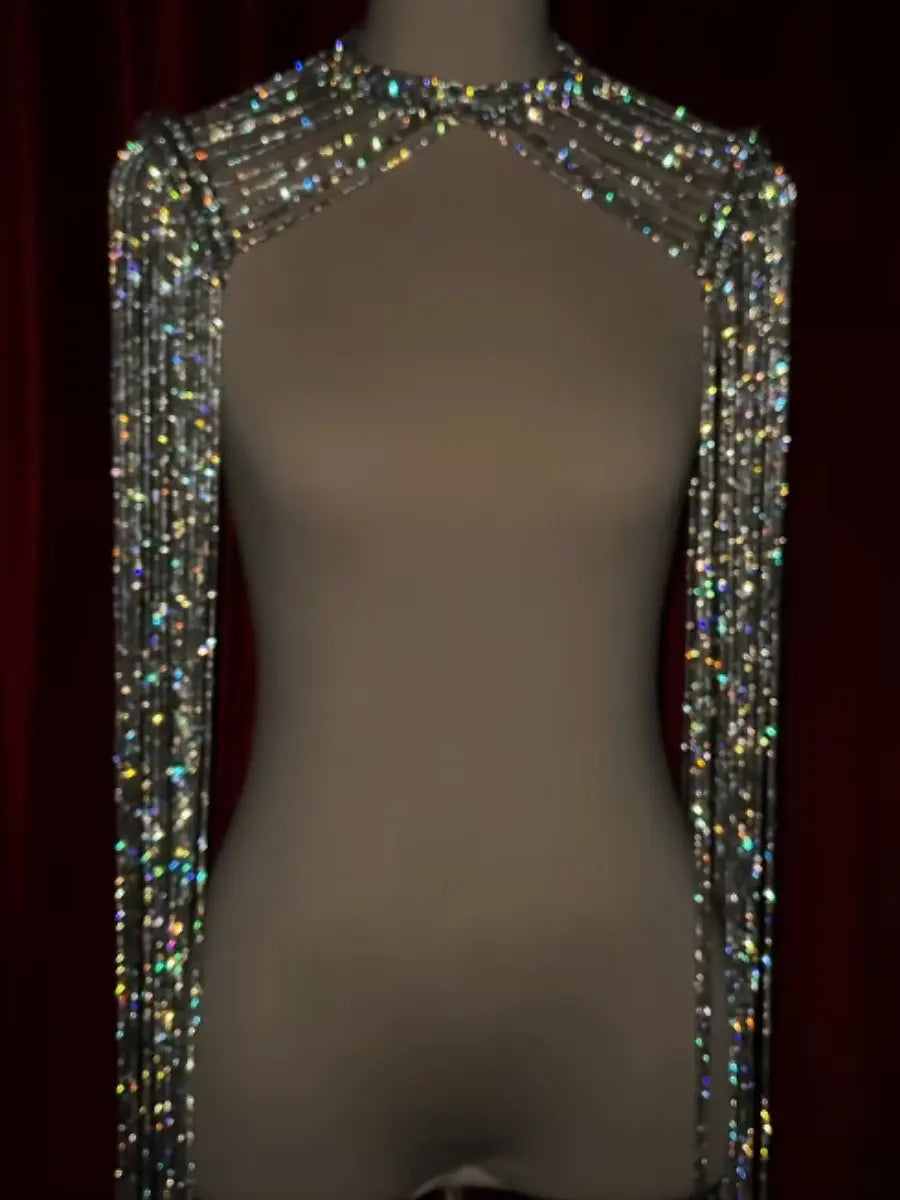 Dazzle Rhinestone Cape speciaic