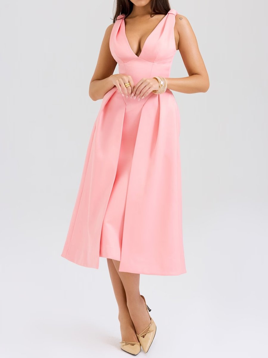 Demure A-line Maxi Dress speciaic