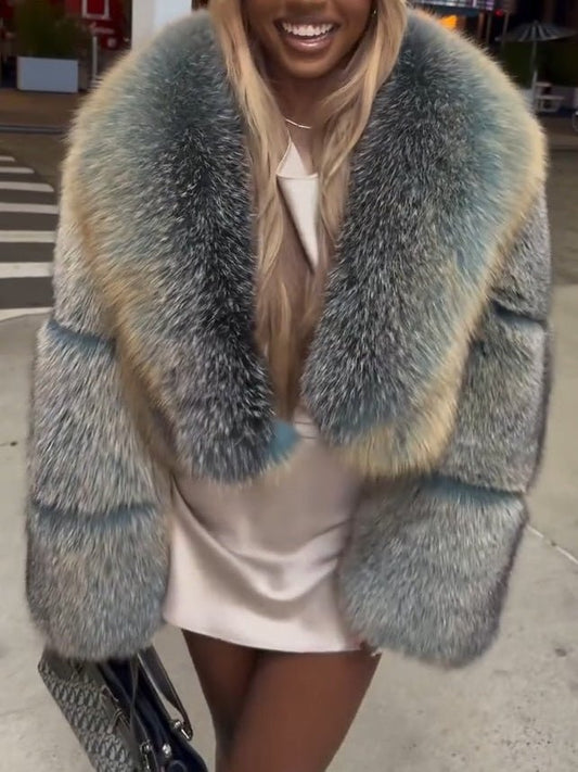 Eco-friendly Fur Coat fashgoods
