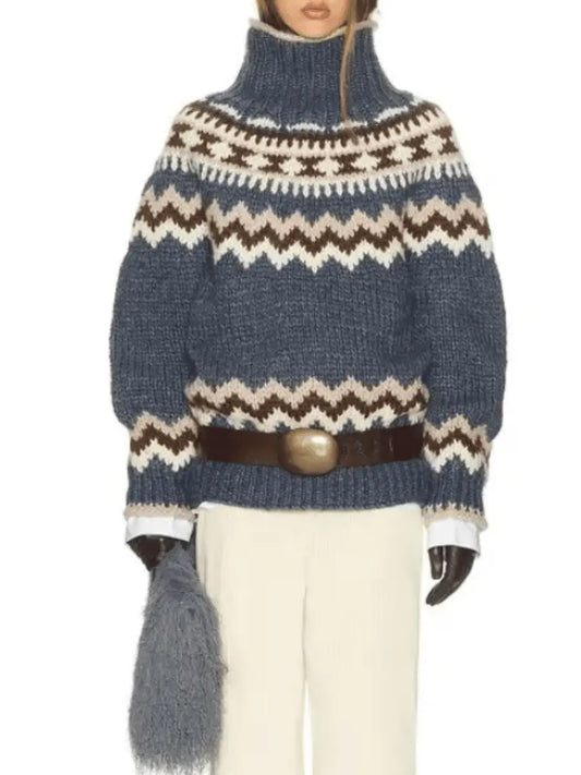Fair Island Turtleneck Sweater - laseze