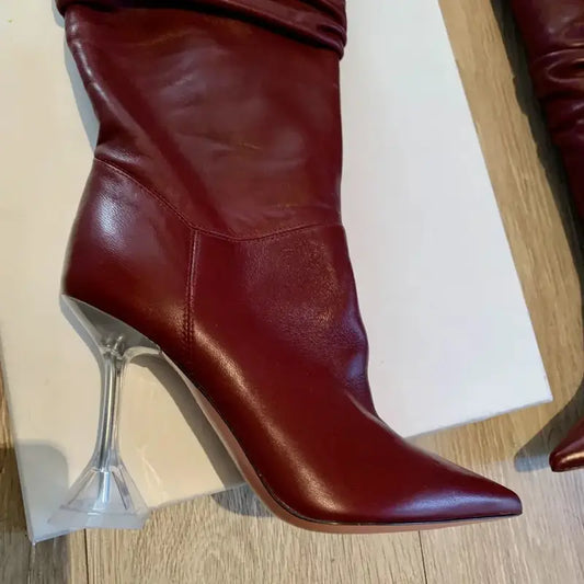 Leather Boot laseze