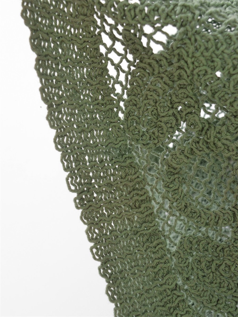 Loose Sleeveless Crocheted Top speciaic