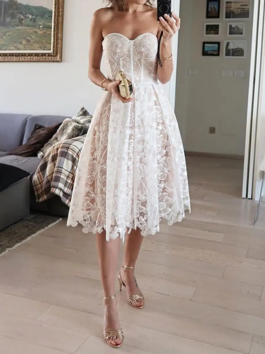 Mindful Lace Midi Dress speciaic