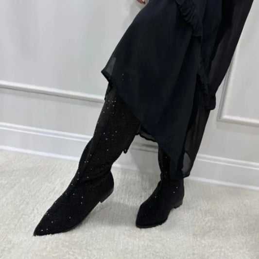 Party Queen Dazzle Boots haichic