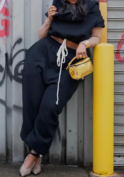 Pop Hoodie Vest Sweater Set speciaic