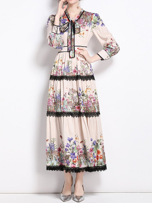 Romantic Floral Maxi Dress speciaic