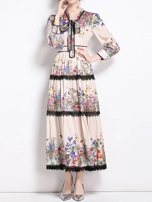 Romantic Floral Maxi Dress speciaic