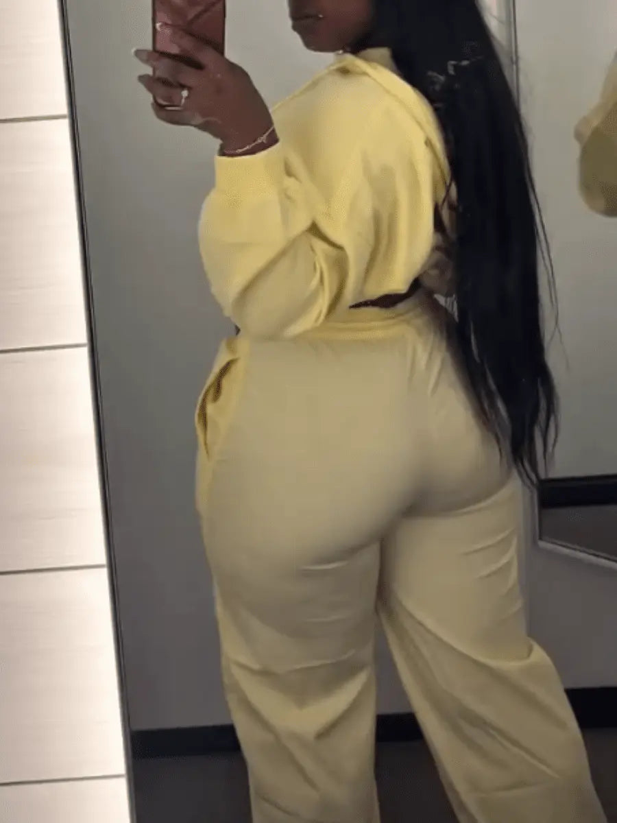 Sunny Yellow Oversized Hoodie - laseze