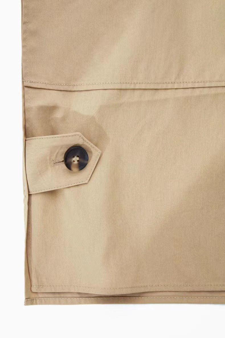 The Fall Casual Short Trench Jacket speciaic