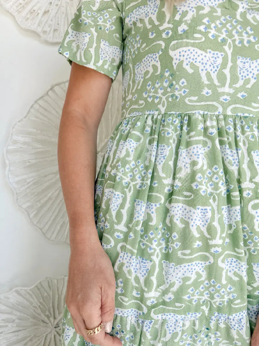 The Oliver Block Print Maxi chicsfit