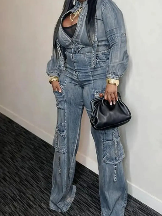 Washed Denim Tooling Set - laseze