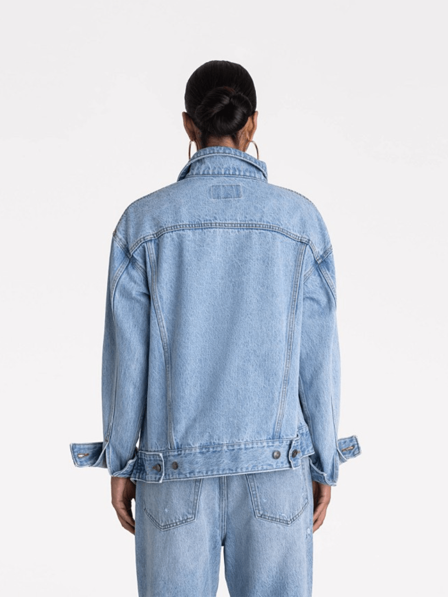 Women's 'The Denim Jacket' - Light Wash laseze