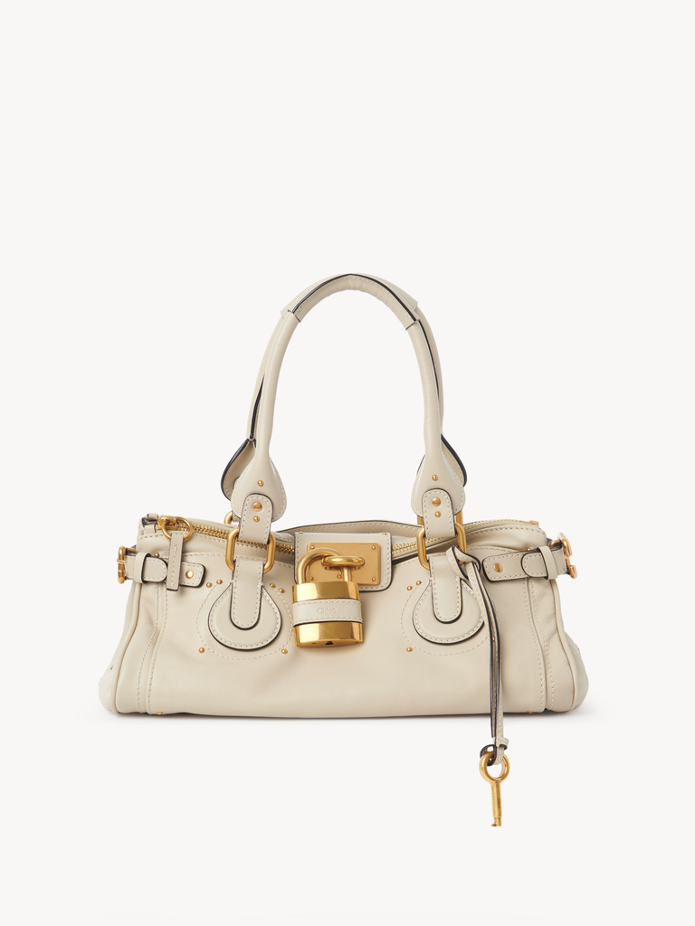 Leather Padlock Shoulder Bag