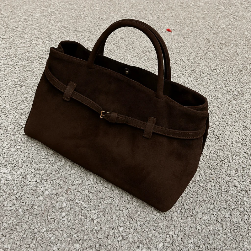 Suede Tote