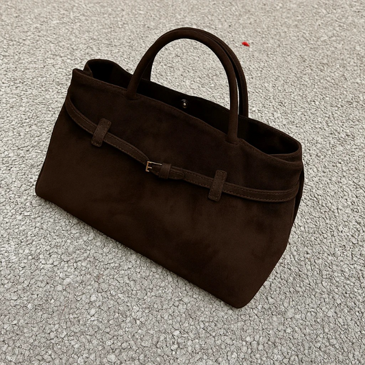 Suede Tote