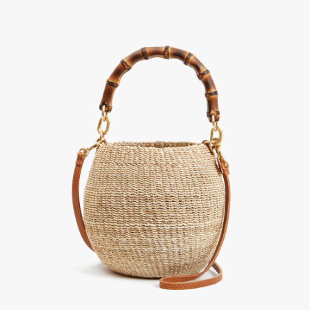 Adorable Woven Tote Handbag - laseze