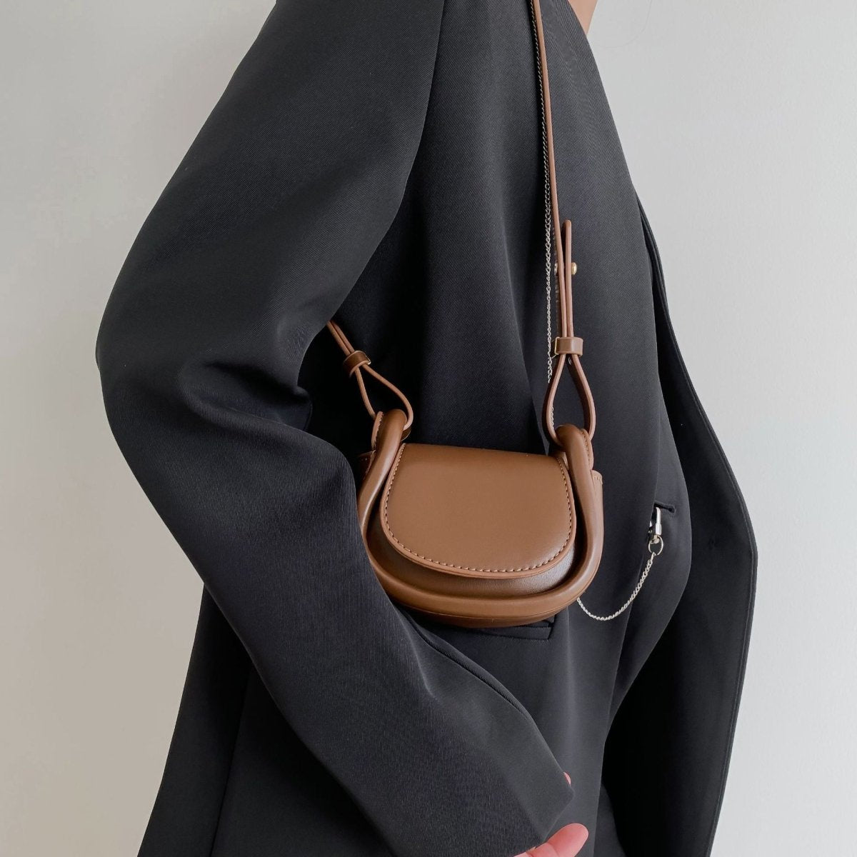 Candy - colored Mini Saddle Bag - laseze