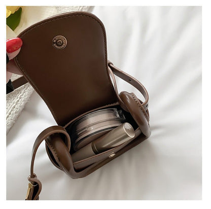 Candy - colored Mini Saddle Bag - laseze