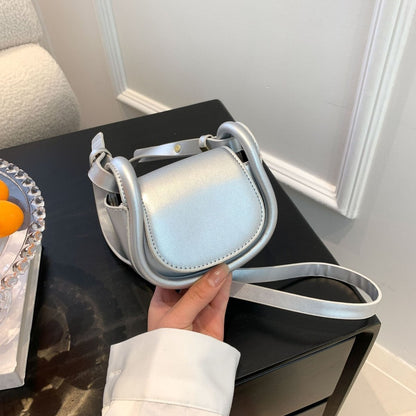 Candy - colored Mini Saddle Bag - laseze