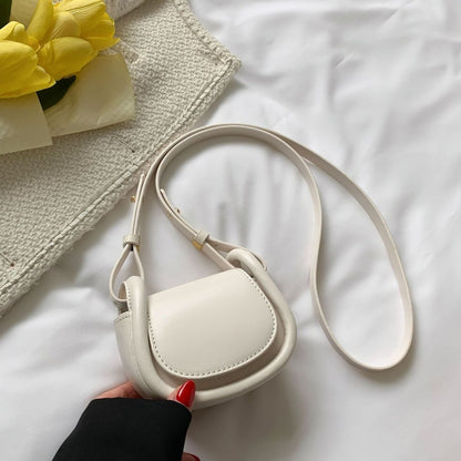 Candy - colored Mini Saddle Bag - laseze