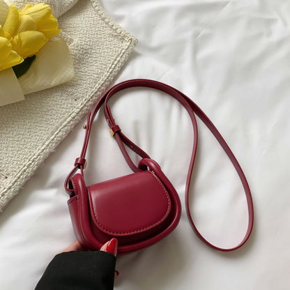 Candy - colored Mini Saddle Bag - laseze