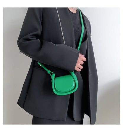 Candy - colored Mini Saddle Bag - laseze