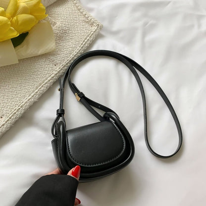 Candy - colored Mini Saddle Bag - laseze