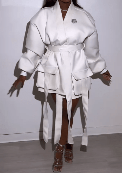 Cargo Warp Short Dress - laseze