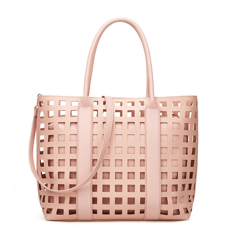 Casual Cutout Tote Bag - laseze