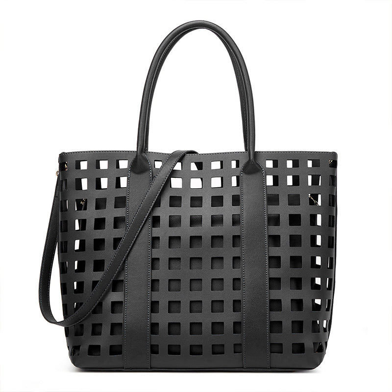 Casual Cutout Tote Bag - laseze