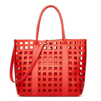 Casual Cutout Tote Bag - laseze