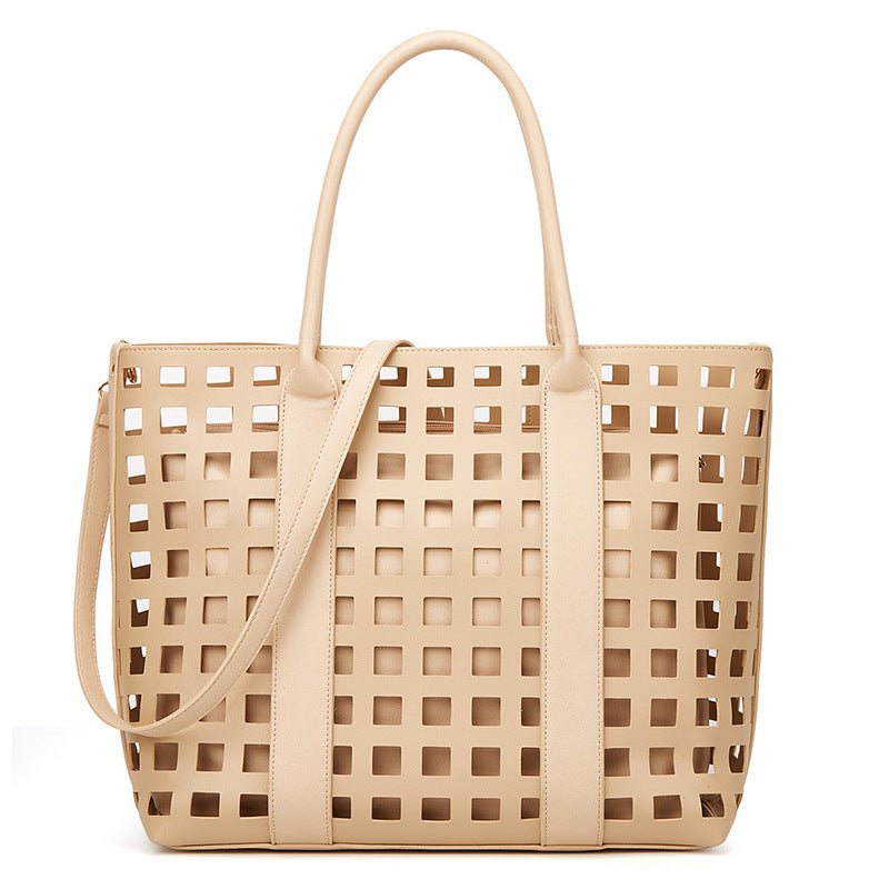 Casual Cutout Tote Bag - laseze