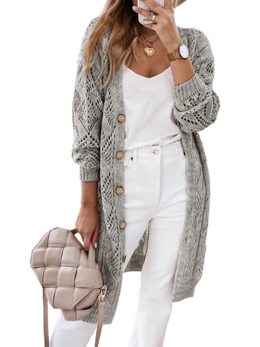 Casual Fall Knit Cardigan speciaic