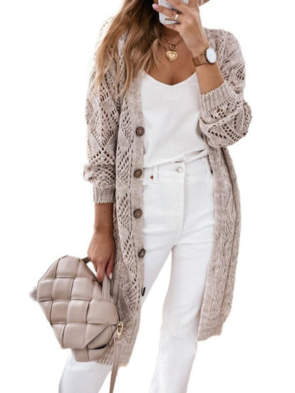 Casual Fall Knit Cardigan speciaic