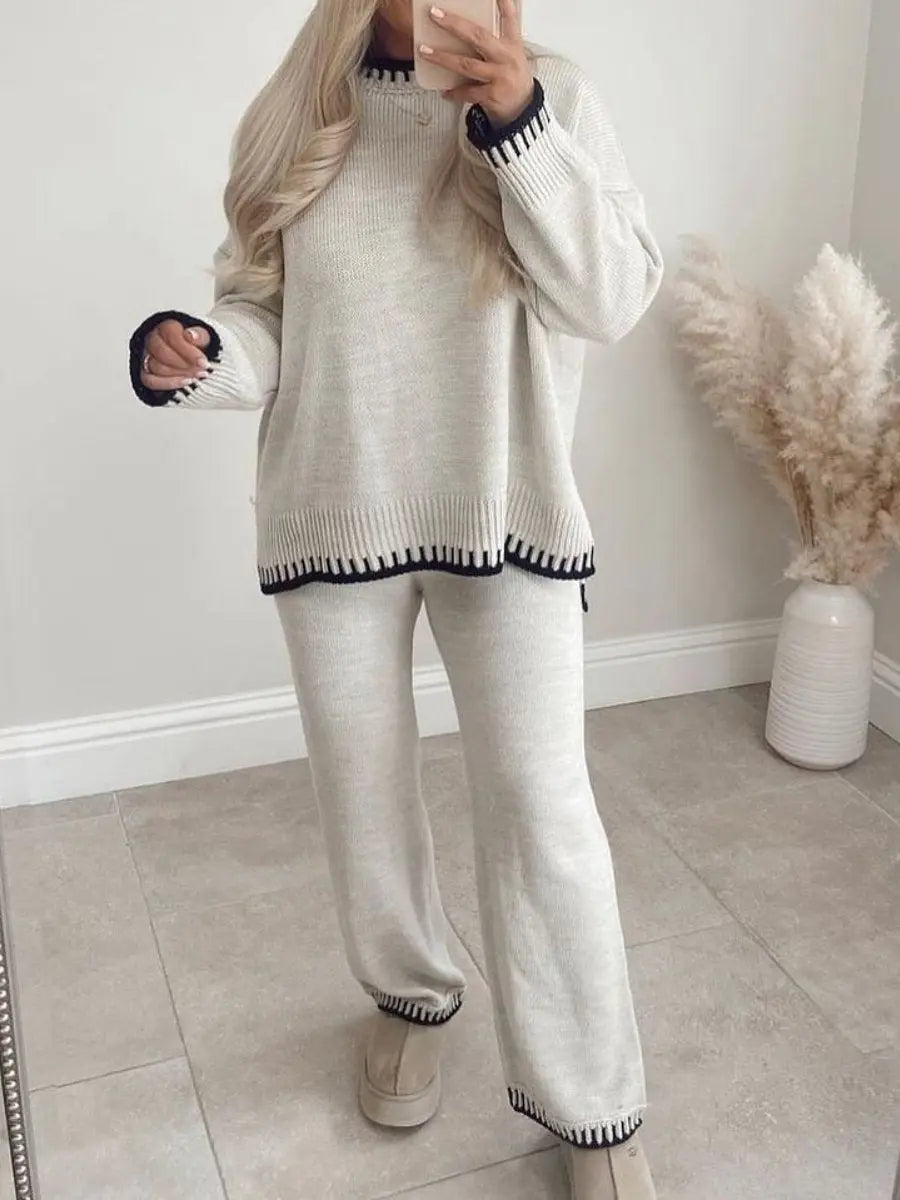 Casual Loungewear Knit Set speciaic