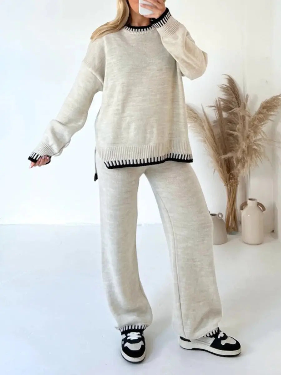 Casual Loungewear Knit Set speciaic