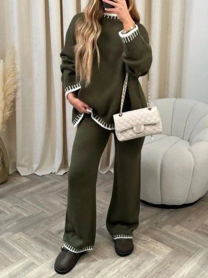 Casual Loungewear Knit Set speciaic