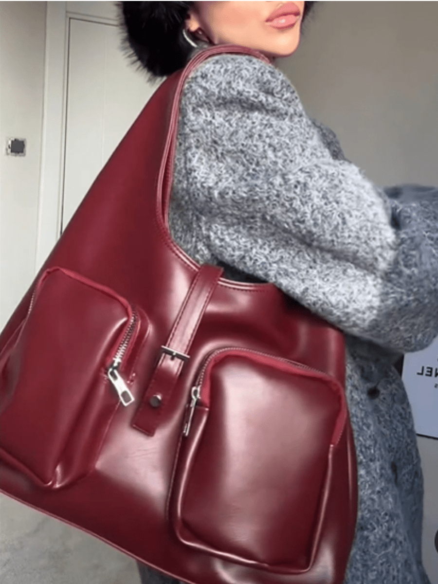 Chic Multi - Pocket Crossbody Bag - laseze