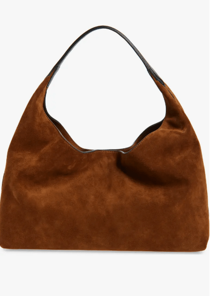 Chic Suede Shoulder Bag - laseze