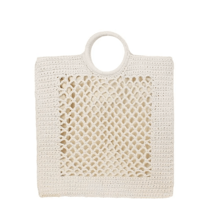 Chic Women's Woven Hollow Bag - laseze