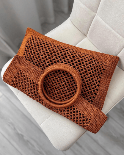 Chic Women's Woven Hollow Bag - laseze