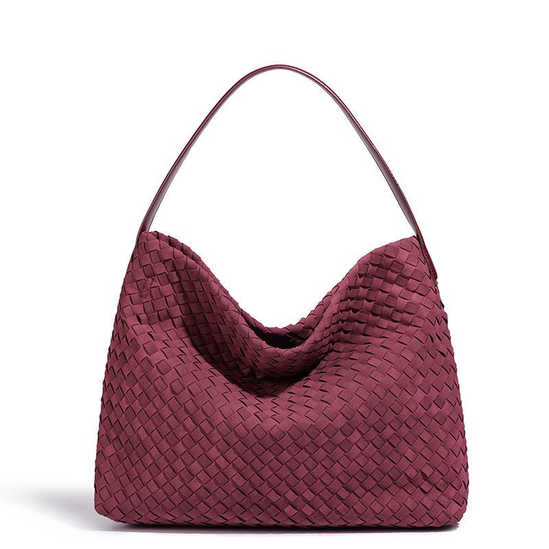 Chill Suede Shoulder Bag - laseze