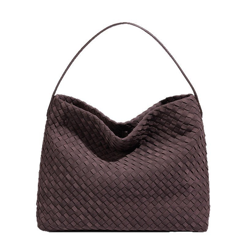 Chill Suede Shoulder Bag - laseze
