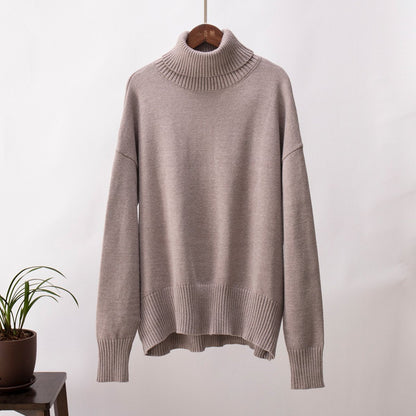 Classic Loose Turtleneck Sweater speciaic