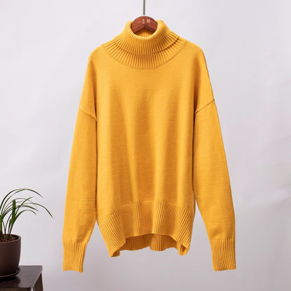 Classic Loose Turtleneck Sweater speciaic